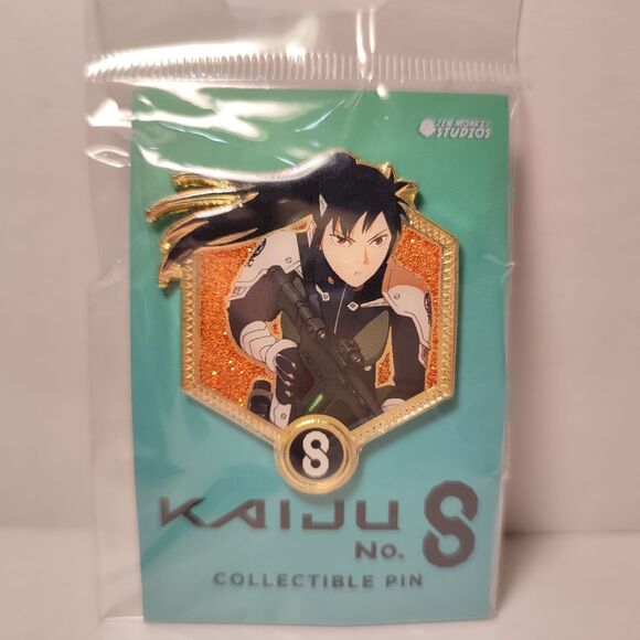 Kaiju Number 8 Mina Ashiro Enamel Pin Official Anime Collectible Figure Badge - Picture 1 of 2